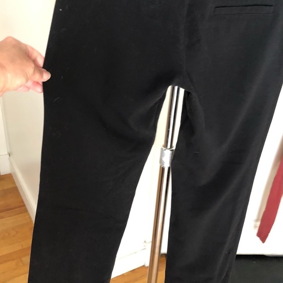 BCX size 1 black wide leg dress pants zip flat front like new - Picture 5 of 14